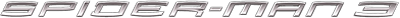 Spiderman 3 title screen for Wii